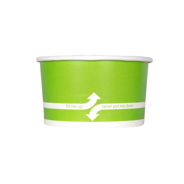 Karat 5oz Food Containers - Green (87mm) - 1,000 ct, C-KDP5 (GREEN)