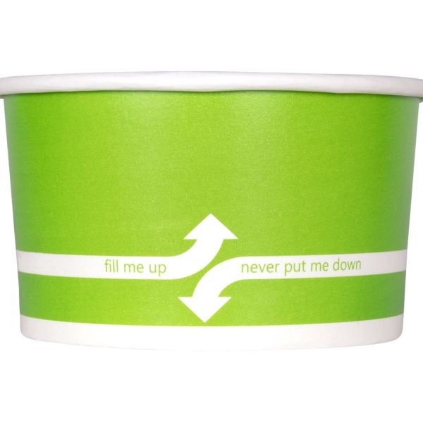 Karat 5oz Food Containers - Green (87mm) - 1,000 ct, C-KDP5 (GREEN)