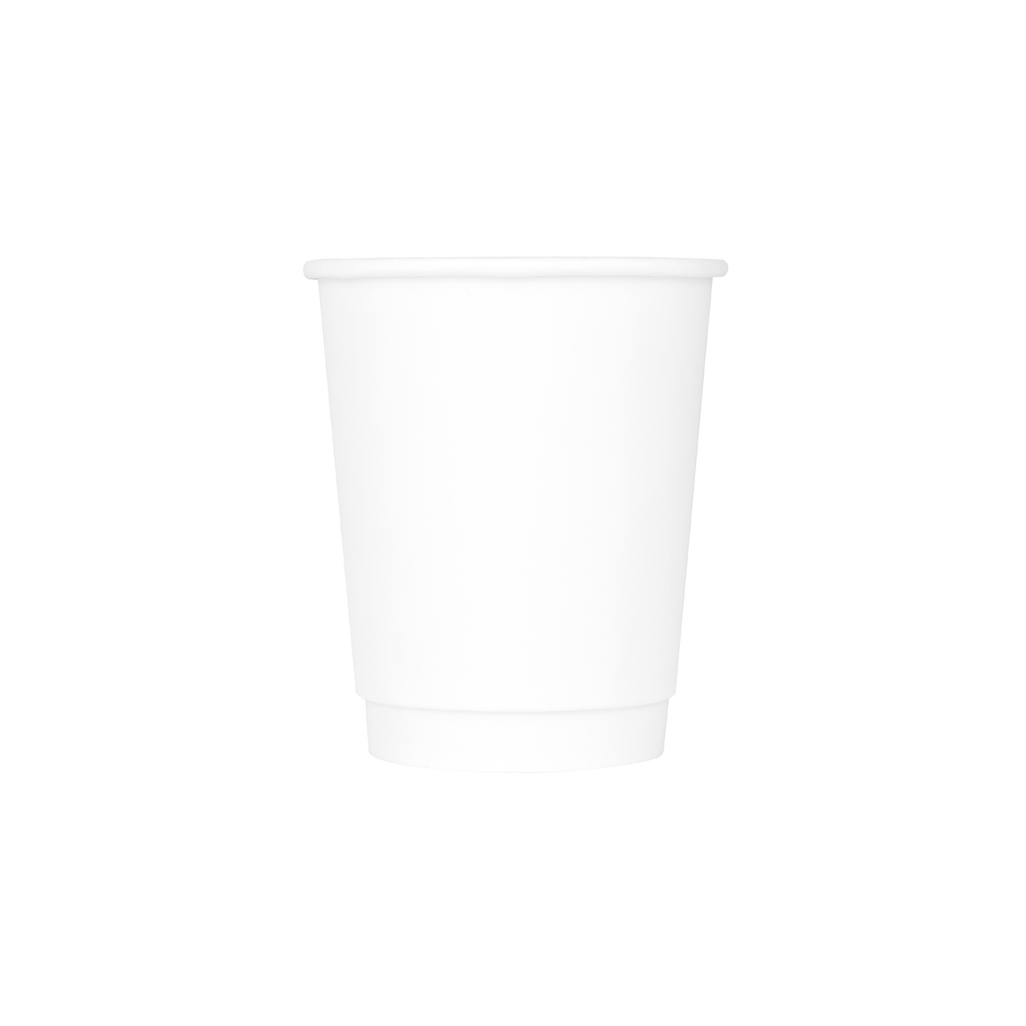Karat 8oz Insulated Paper Hot Cups - White (80mm) - 500 ct