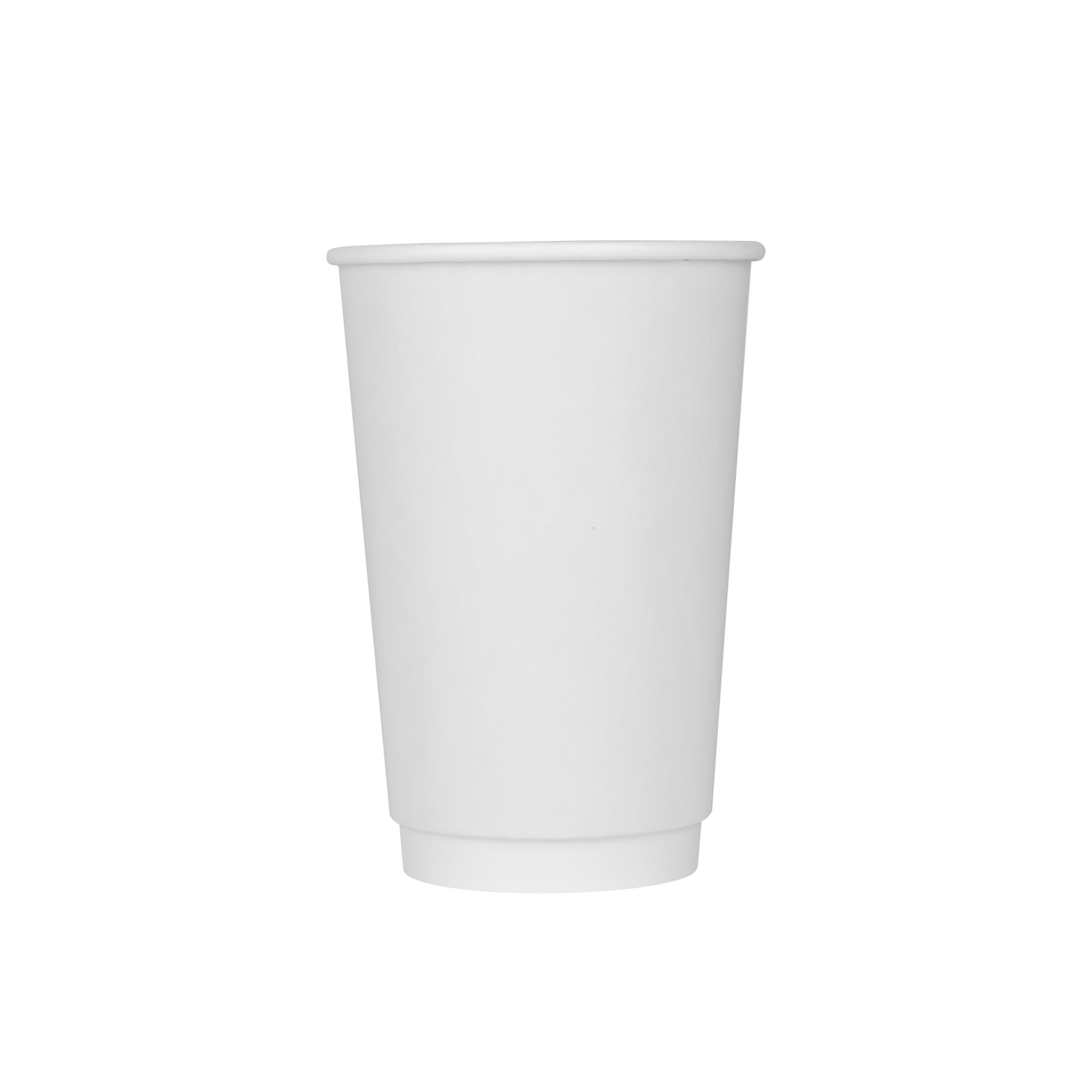 Karat 16oz Insulated Paper Hot Cups - White (90mm) - 500 ct
