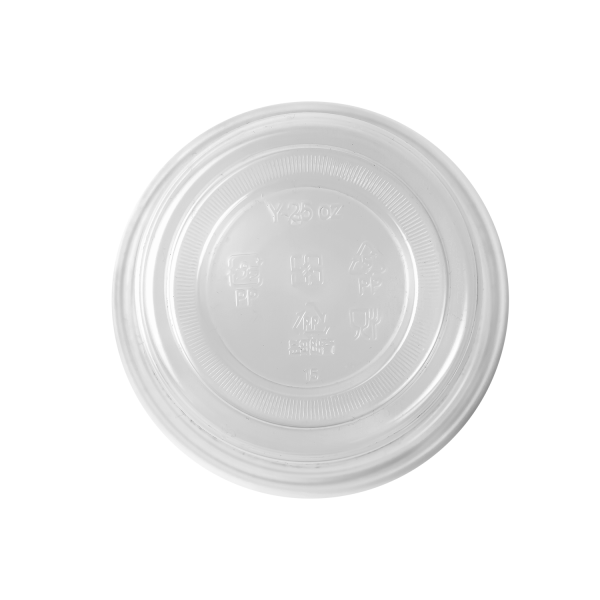Karat 25oz PP Plastic Flat Rim Extra Wide Cold Cups (120mm) - 500 ct