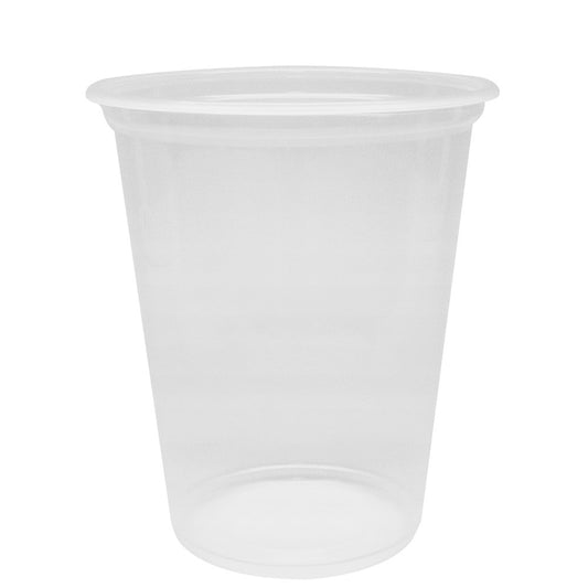 Karat 30oz PP Flat Rim Extra Wide Cold Cups (120mm) - 500 ct