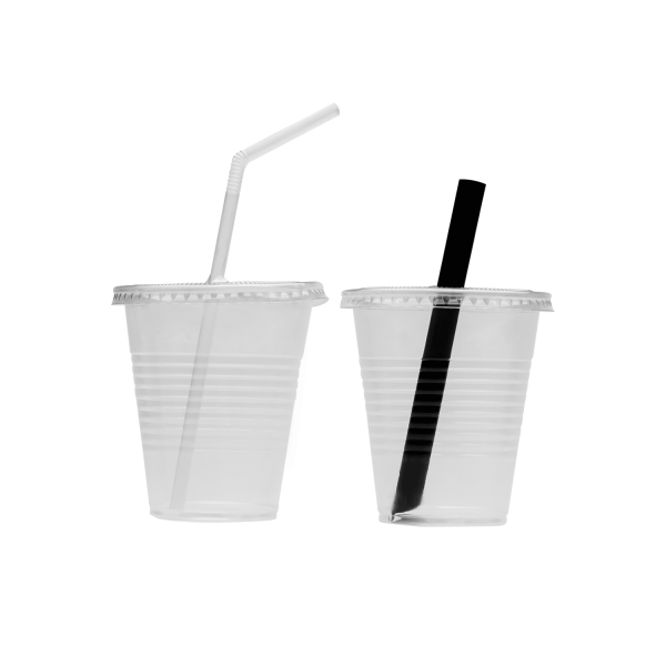 Karat 12oz PP Plastic Ribbed Cold Cups (90mm) - 1,000 ct