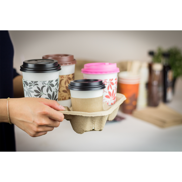 Karat Traditional Cup Jackets - Kraft - 1,000 ct