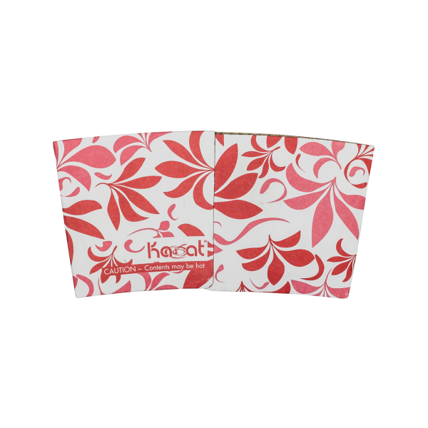 Karat Traditional Cup Jackets - Fleur Red - 1,000 ct