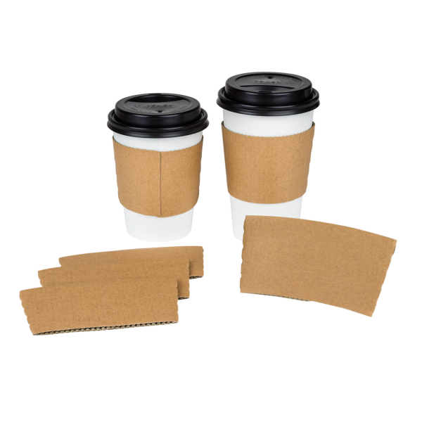 Karat Traditional Cup Jackets - Kraft - 1,000 ct
