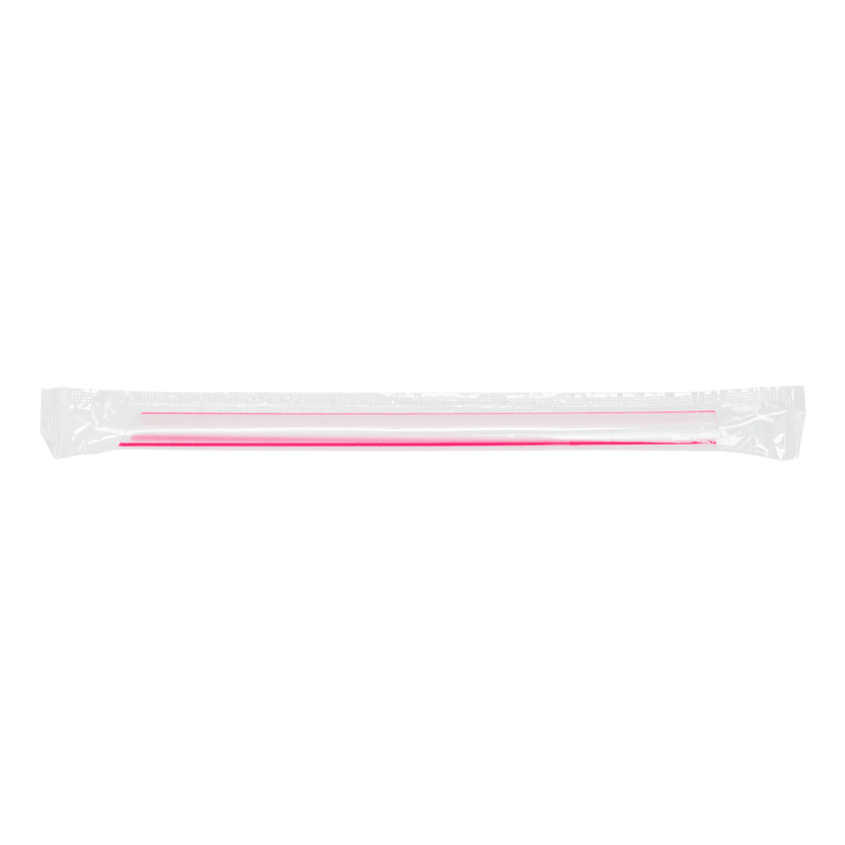Karat 7.5'' Boba Straws (10mm) Poly Wrapped - Mixed Striped Colors - 2,000 ct, C9002s