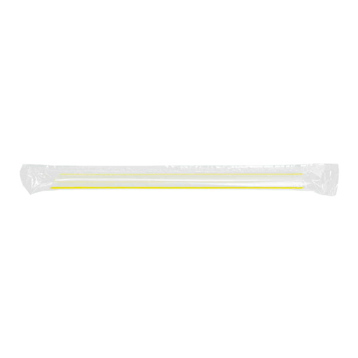 Karat 7.5'' Boba Straws (10mm) Poly Wrapped - Mixed Striped Colors - 2,000 ct, C9002s