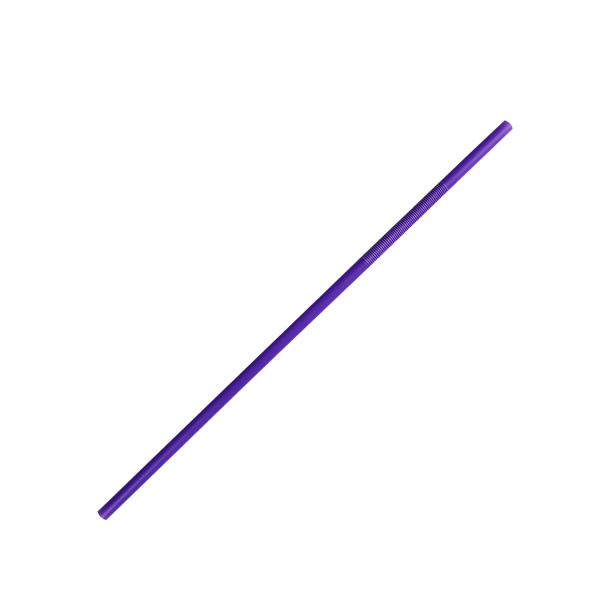 Karat 7.5'' - 13.5'' Flexible Jumbo Straws (5mm) - Unwrapped - Mixed Colors - 4,000 ct