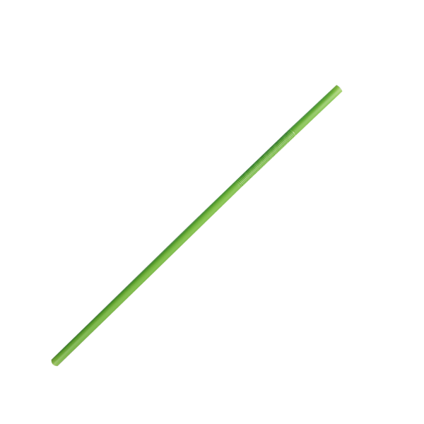 Karat 7.5'' - 13.5'' Flexible Jumbo Straws (5mm) - Unwrapped - Mixed Colors - 4,000 ct