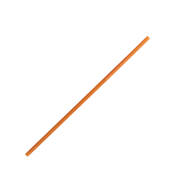 Karat 7.5'' - 13.5'' Flexible Jumbo Straws (5mm) - Unwrapped - Mixed Colors - 4,000 ct