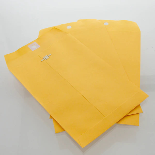 BAZIC 10" X 13" Clasp Envelope (4/Pack) Sold in 48 Units