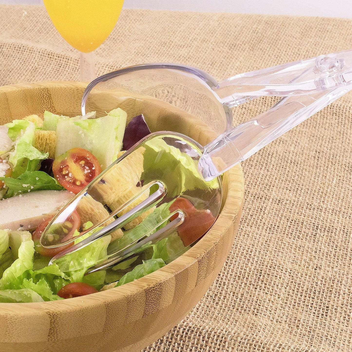 Karat 11" PS Serving Salad Tong - 24 ct