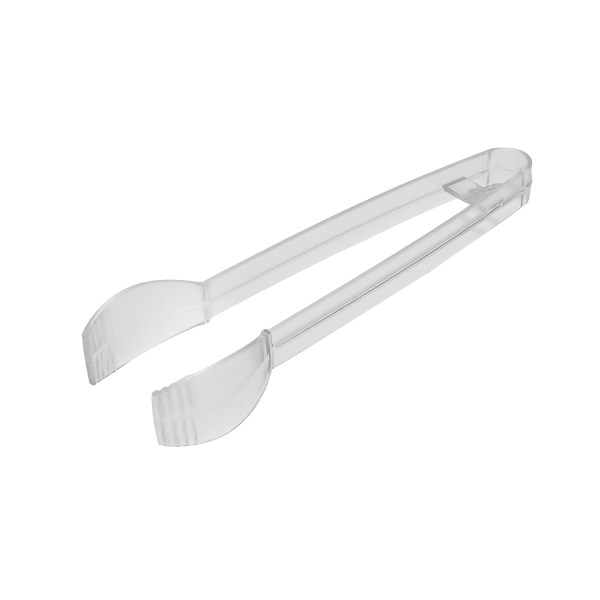 Karat 7" PS Plastic Serving Tong - 48 ct