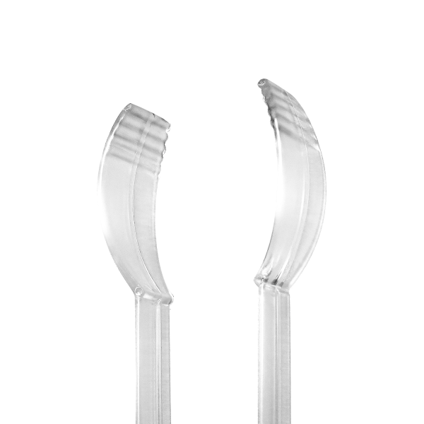 Karat 7" PS Plastic Serving Tong - 48 ct