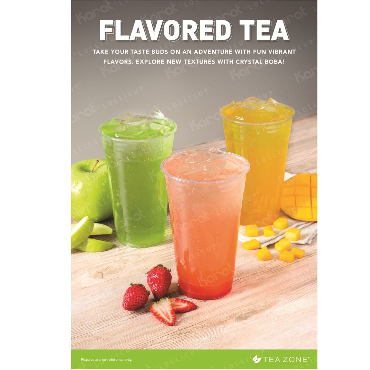 Tea Zone Flavored Tea (2022) Poster - 24" x 36"