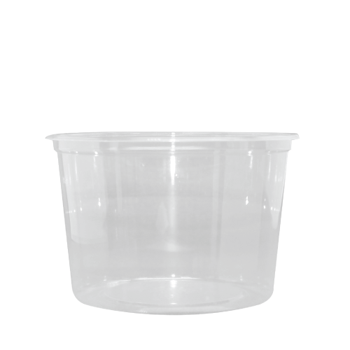 Deli Container, 16 oz, Clear, Polypropylene, (500/Case), Karat FP