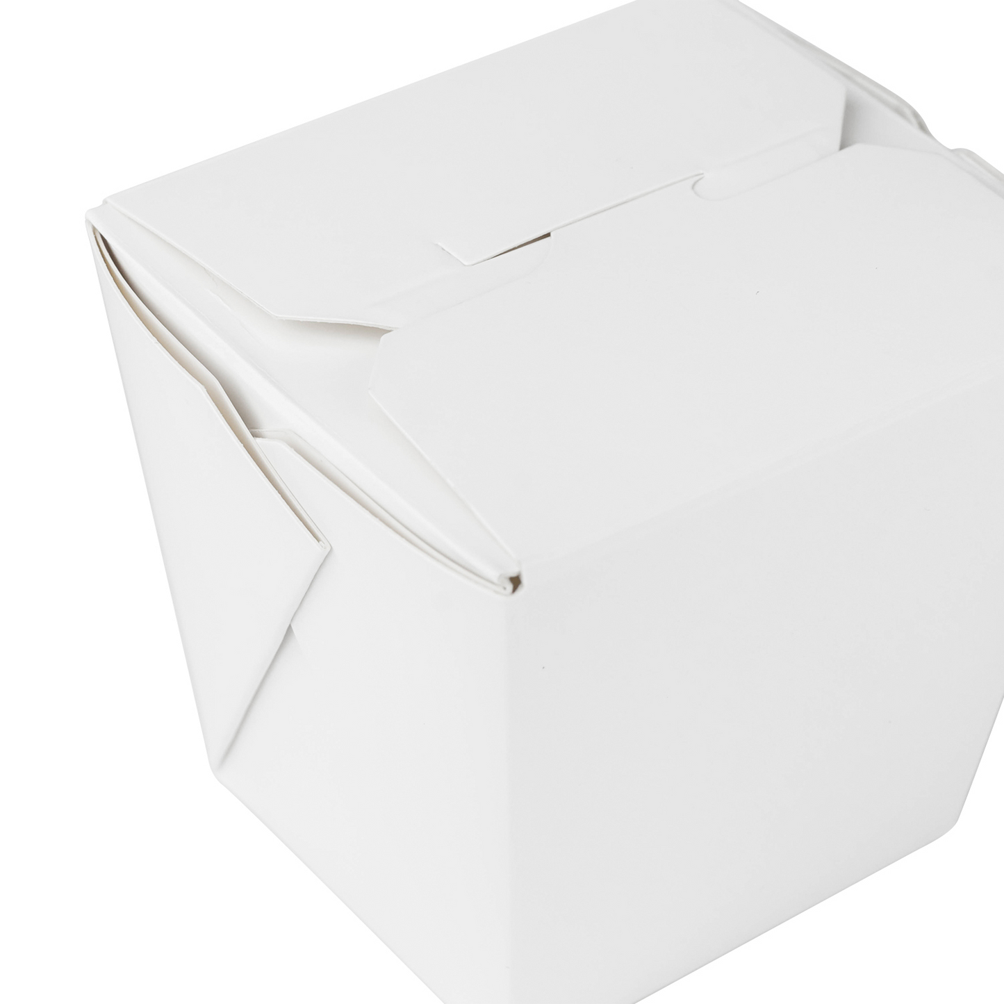 Karat 8oz Food Pail / Paper Take-out Container - White - 450 ct, FP-FP08W