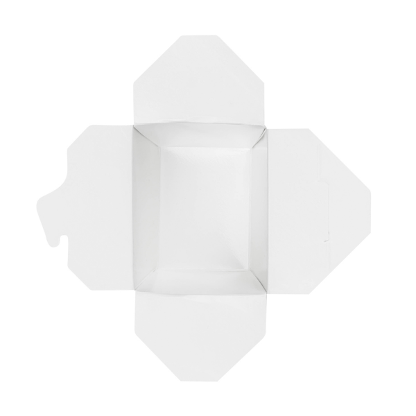 Karat 16oz Food Pail / Paper Take-out Container - White - 450 ct