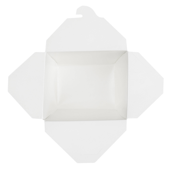 Karat 32oz Food Pail / Paper Take-out Container - White - 450 ct, FP-FP32W
