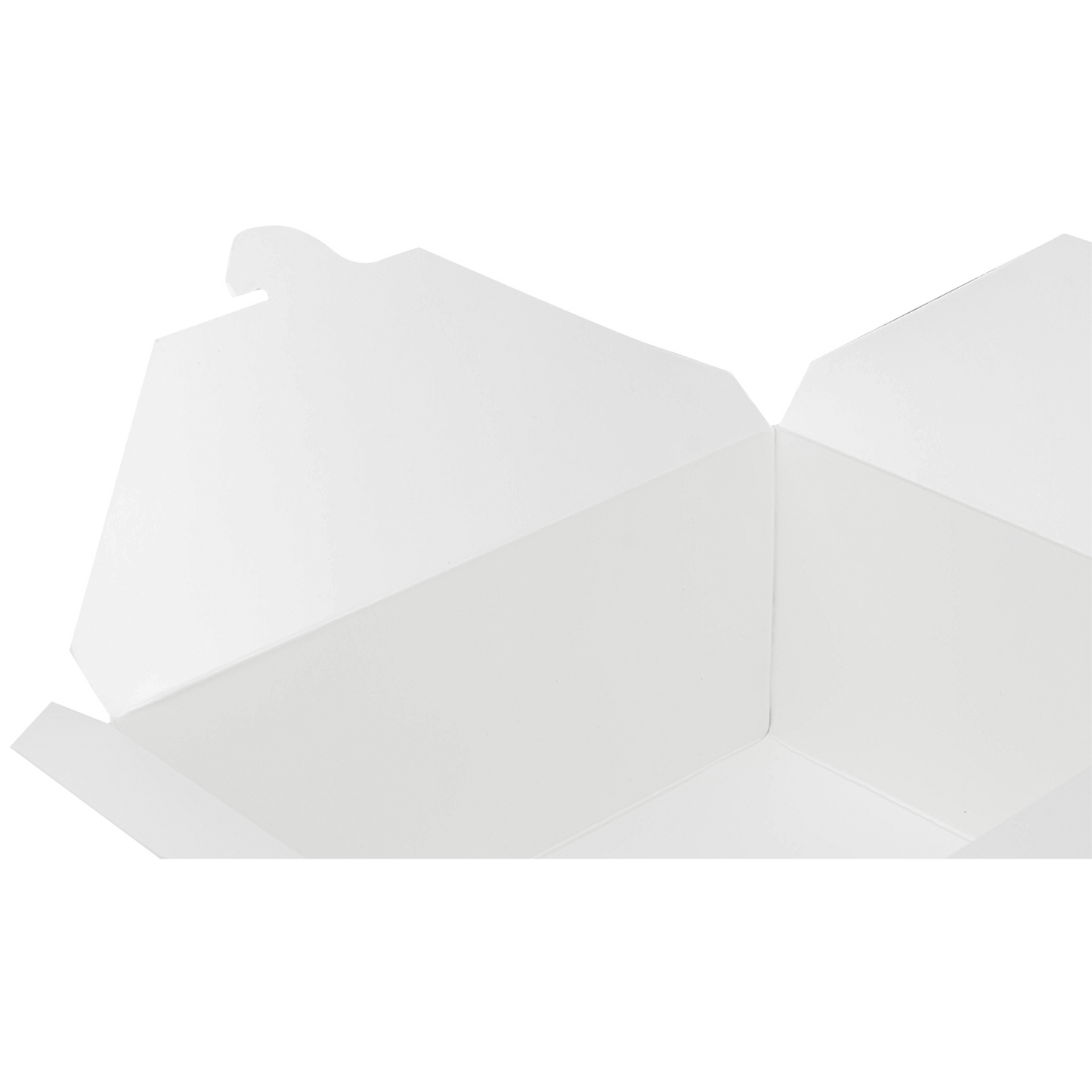 Karat 110 fl oz Fold-To-Go Box #4 - White - 160 ct