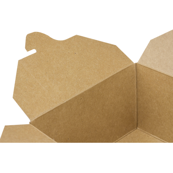 Karat 30oz Fold-To-Go Box #1 - Kraft - 450 ct
