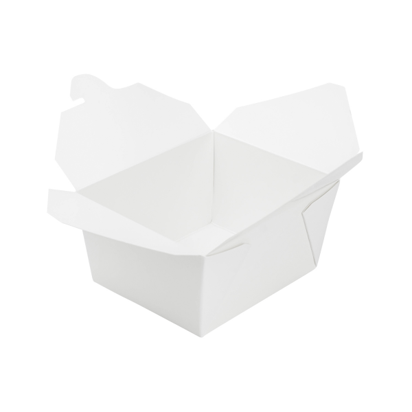 Karat 30oz Fold-To-Go Box #1 - White - 450 ct