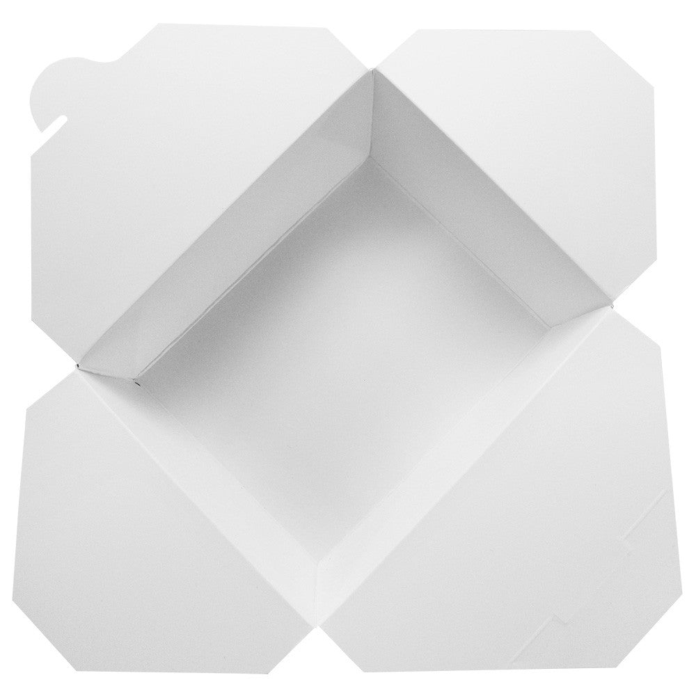 Karat 48oz Fold-To-Go Box #8 - White - 300 ct