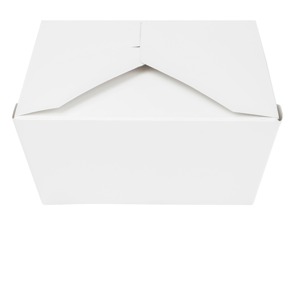 Karat 48oz Fold-To-Go Box #8 - White - 300 ct
