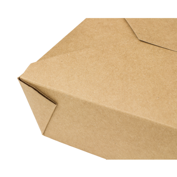 Karat 76oz Fold-To-Go Box #3 - Kraft - 200 ct