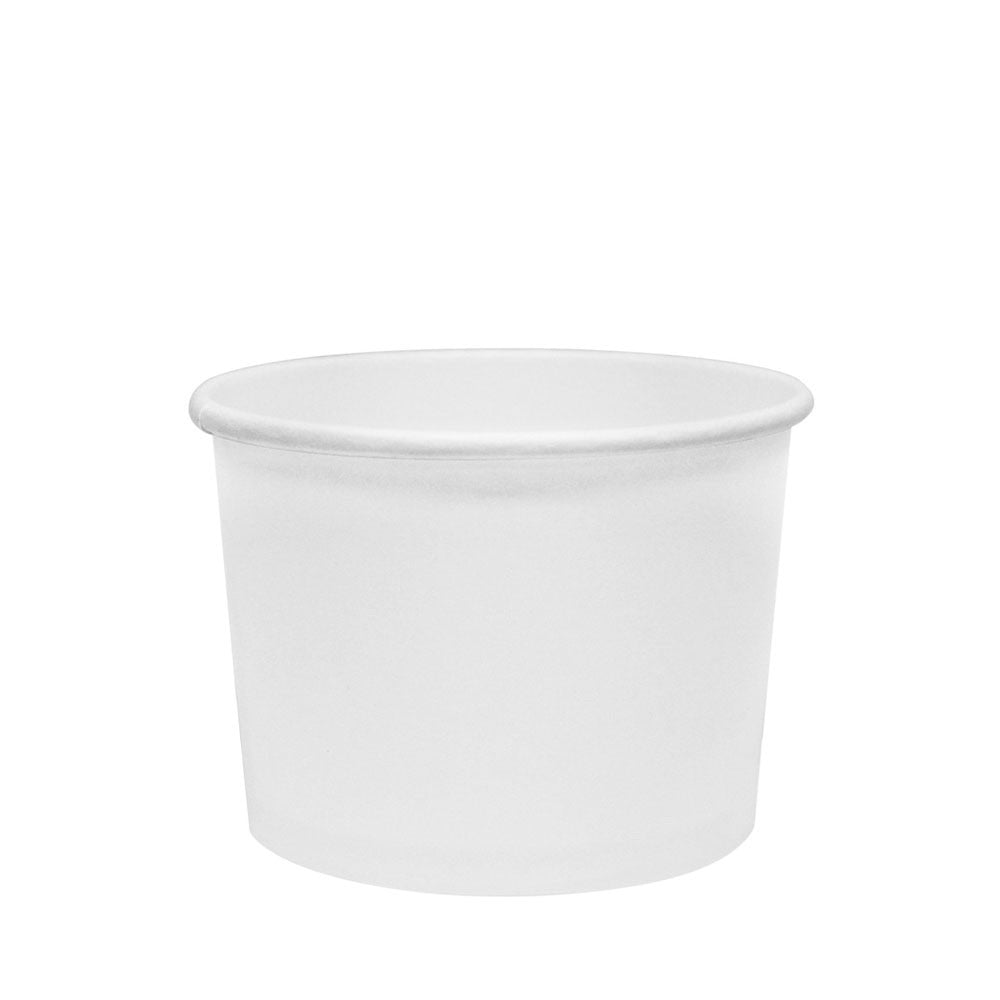 Karat 10/12oz Gourmet Food Container - White (96mm) - 500 ct