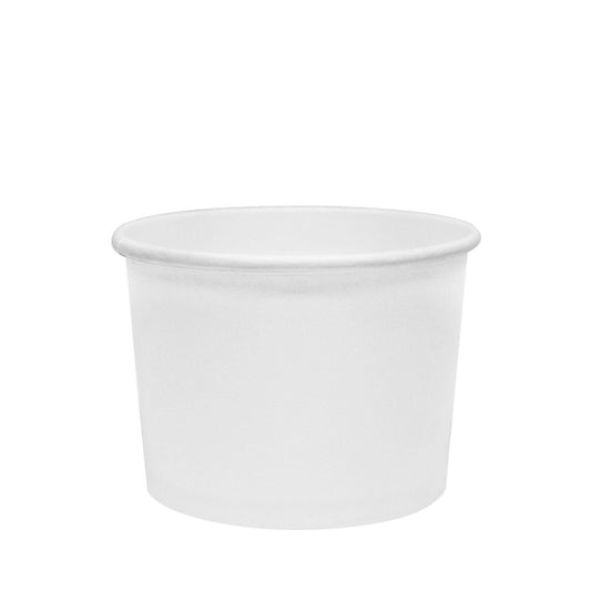 Karat 10/12oz Gourmet Food Container - White (96mm) - 500 ct