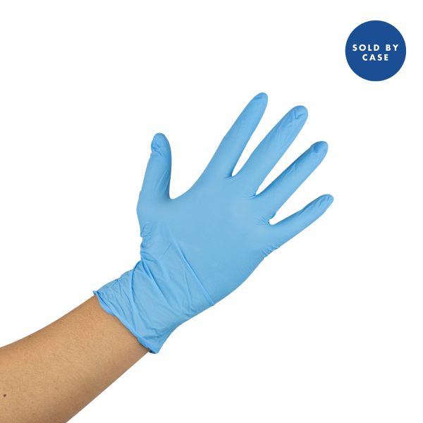 Karat Nitrile Powder-Free Examination Gloves (Blue) - Large - 1,000 ct