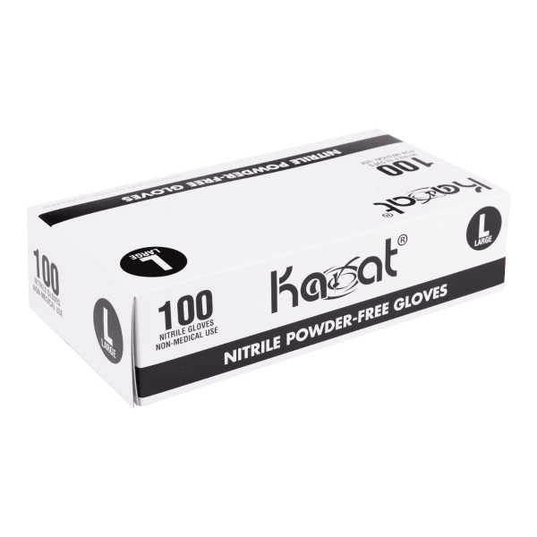 Karat Nitrile Powder-Free Examination Gloves (Blue) - Large - 1,000 ct