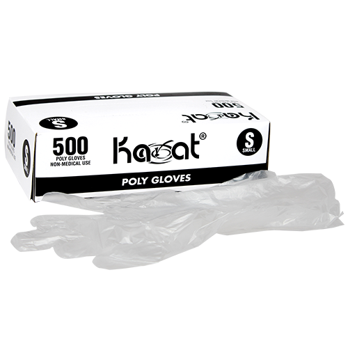 Karat Poly Gloves (Clear) - Large - 2,000 ct
