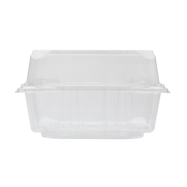 Karat 6''x6'' PET Plastic Hinged Containers - 500 ct