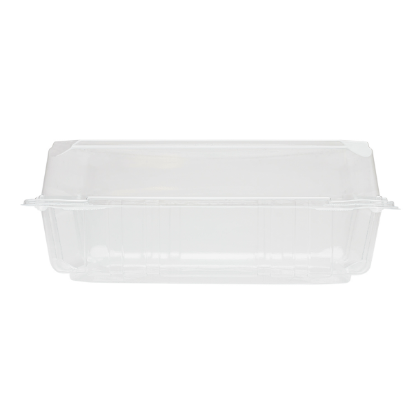 Karat 9''x9'' PET Plastic Hinged Containers - 200 ct