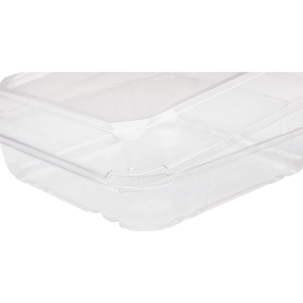 Karat 9''x9'' PET Plastic Hinged Containers - 200 ct