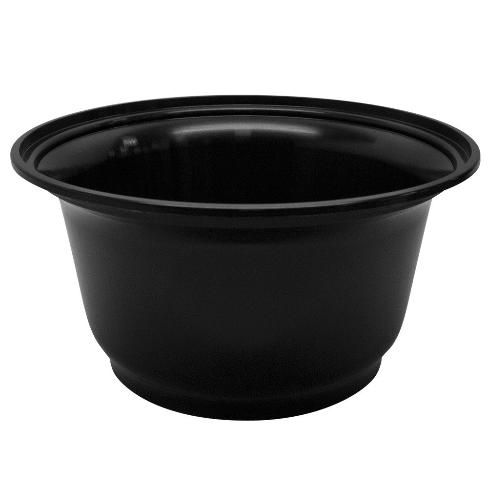 Karat 36oz PP Injection Molded Bowls - Black - 300 ct