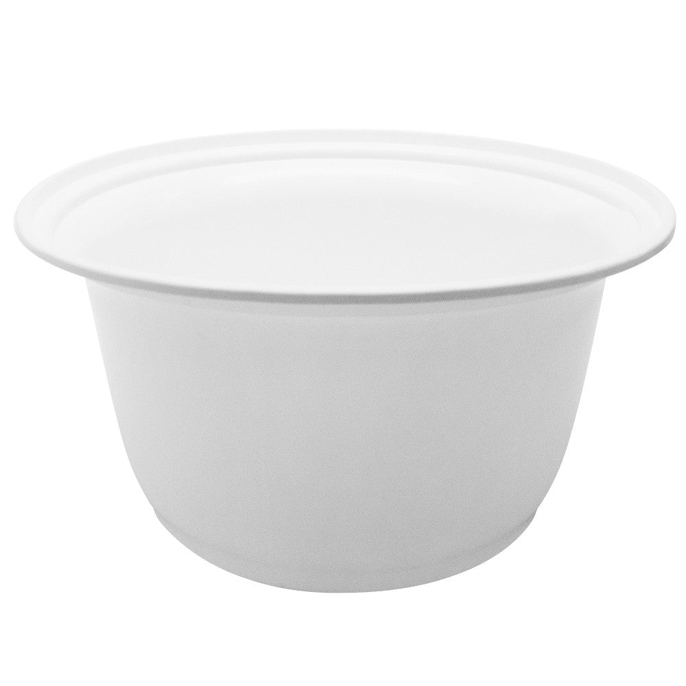 Karat 36oz PP Plastic Injection Molding Bowls - White - 300 ct