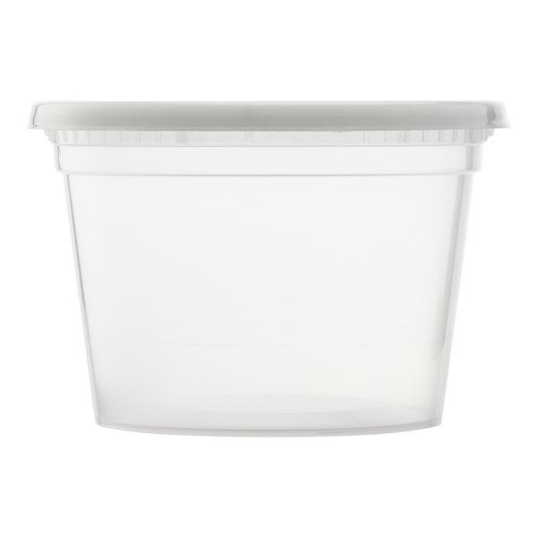 Karat 16oz PP Injection Molded Deli Containers & Lids - 240 ct