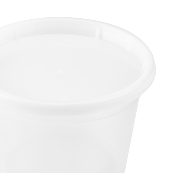 Karat 16oz PP Injection Molded Deli Containers & Lids - 240 ct
