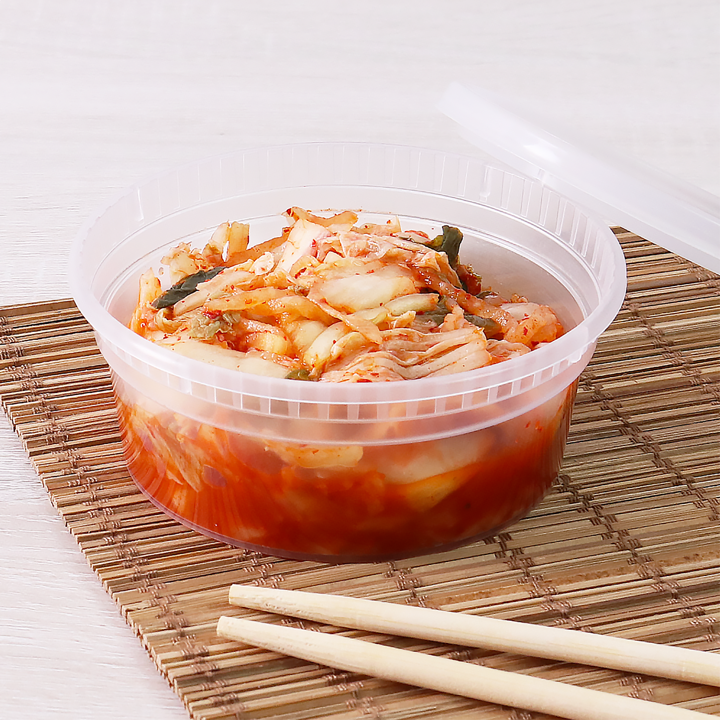 Karat 8oz PP Plastic Injection Molded Deli Containers & Lids - 240 ct