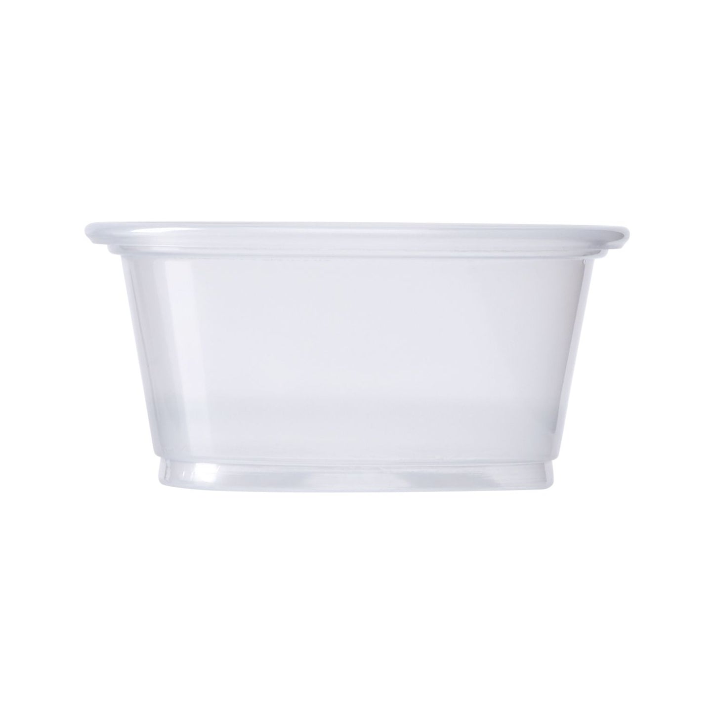 Karat 2oz PP Plastic Portion Cups - Clear - 2,500 ct