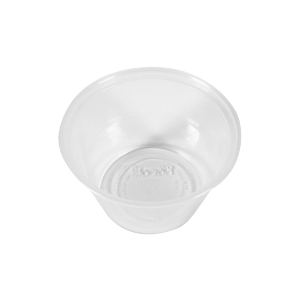 Karat 4oz PP Plastic Portion Cups - Clear - 2,500 ct