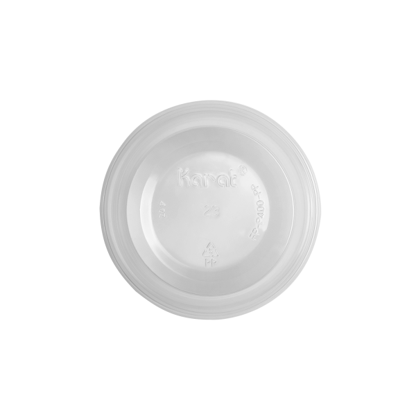 Karat 4oz PP Plastic Portion Cups - Clear - 2,500 ct