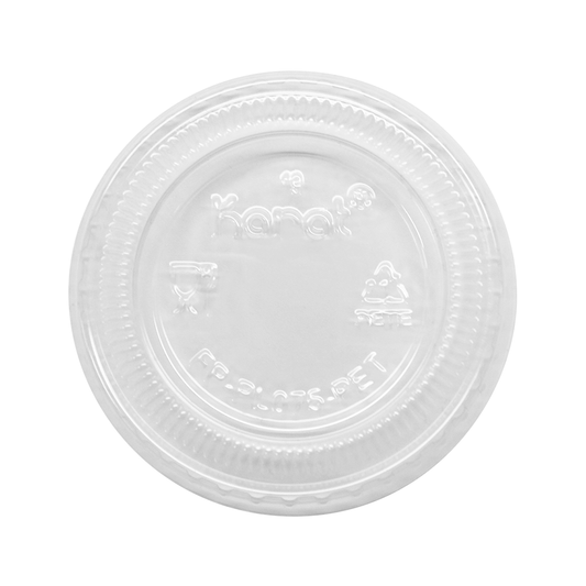 Karat 1oz Tall PET Portion Cup Lids - 2,500 ct