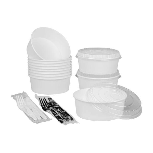 Karat 32oz Paper Short Buckets - 360 ct