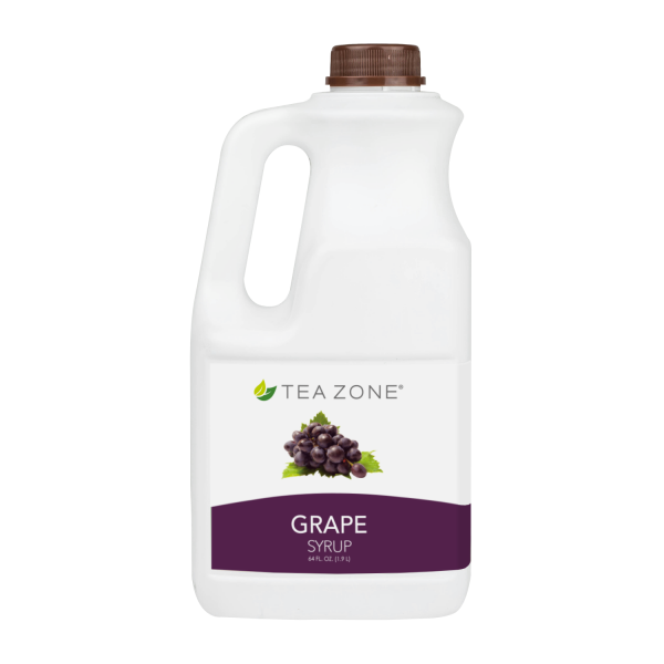 Tea Zone Grape Syrup (64oz) Case Of 6