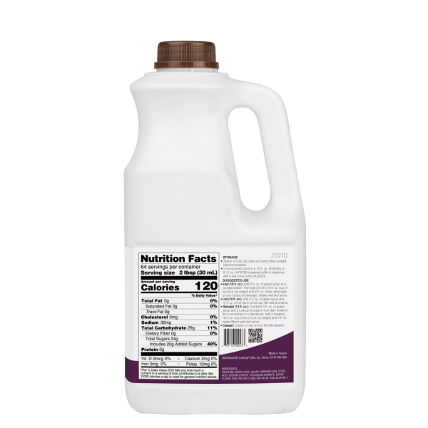 Tea Zone Grape Syrup (64oz) Case Of 6